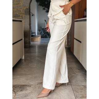 Pantalon Rosie - Ecru