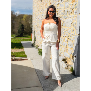 Pantalon Rosie - Ecru