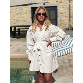 Robe courte Zoa - Blanc