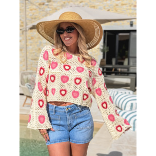 Short en jeans Tamila - Bleu