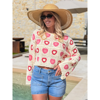 Short en jeans Tamila - Bleu