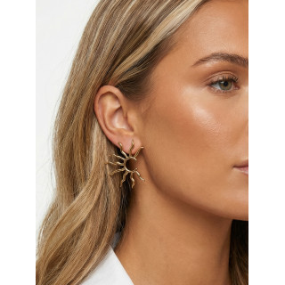 Boucles d'oreille Geraldine - Doré