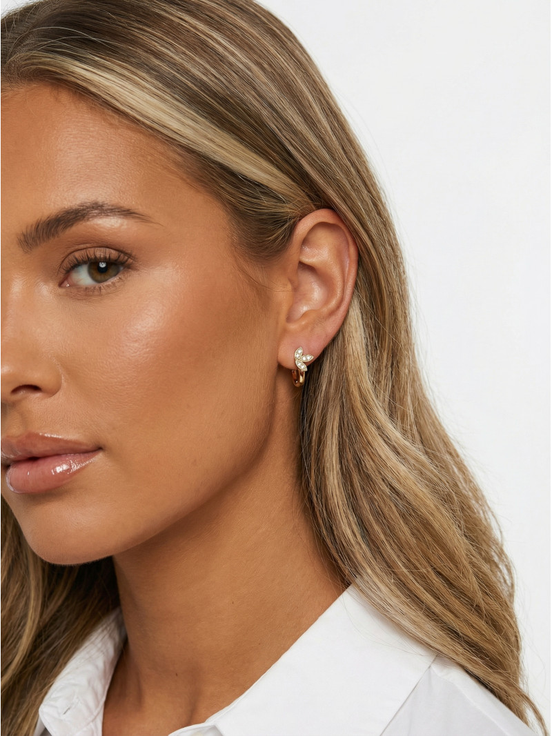 Boucles d'oreilles Enza - Doré