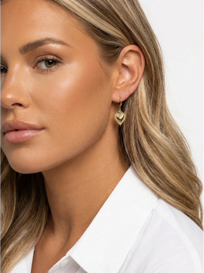 Boucles d'oreilles Célénia - Doré Boucles d'oreilles Célénia - Doré