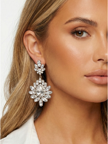 Boucles d'oreilles Emane - Doré