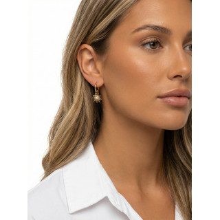 Boucles d'oreilles Evagelia - Doré