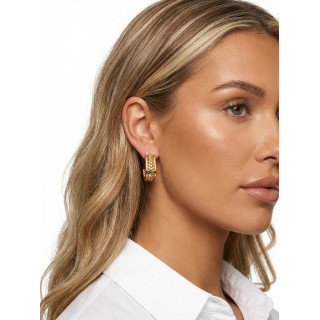 Boucles d'oreilles Rita - Doré
