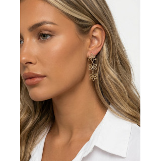 Boucles d'oreilles Cyriane - Doré