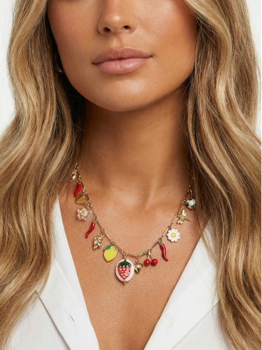 Collier Kamélia - Doré