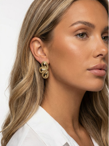 Boucles d'oreilles Nayla - Doré