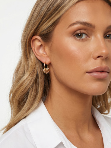 Boucles d'oreilles Aura - Doré