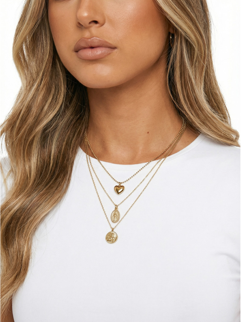 Collier Marilyse - Doré