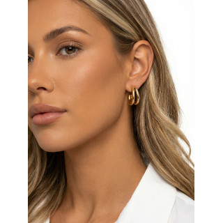Boucles d'oreilles Klervia - Doré