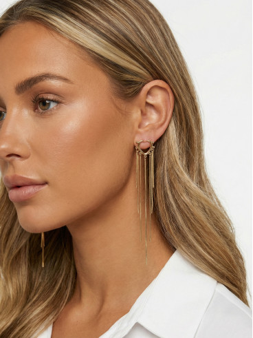 Boucles d'oreilles Goldy - Doré