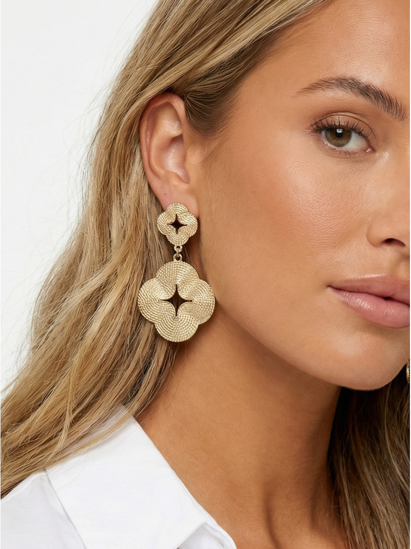 Boucles d'oreilles Altina - Doré