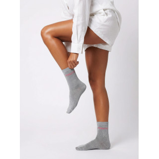 Chaussettes "Poulette" - Gris