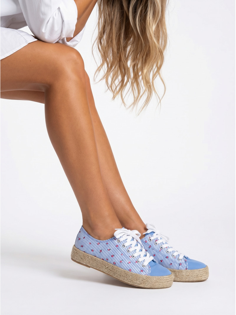 Baskets lignée Dalyria - Bleu Baskets lignée Dalyria - Bleu