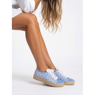 Baskets lignée Dalyria - Bleu