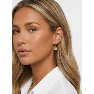 Boucles d'oreilles Malaya - Doré