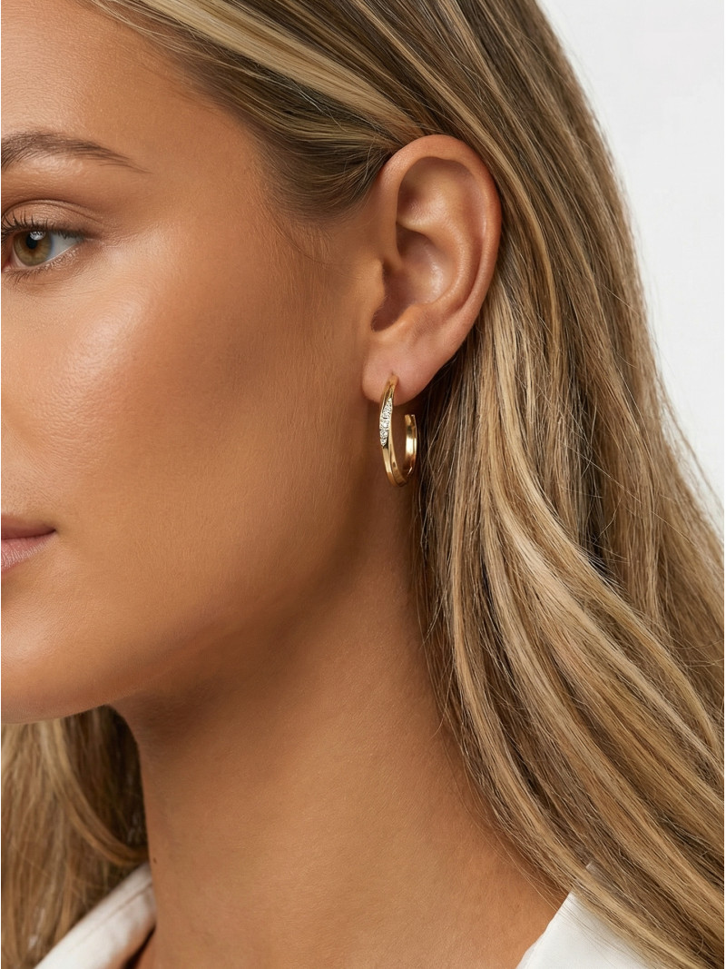 Boucles d'oreilles Allissia - Doré