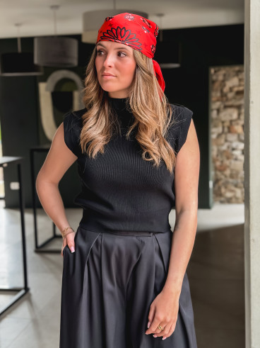 Foulard Melinda - Rouge Foulard Melinda - Rouge