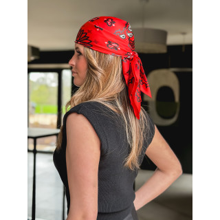 Foulard Melinda - Rouge