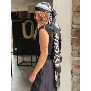 Foulard Valina - Noir