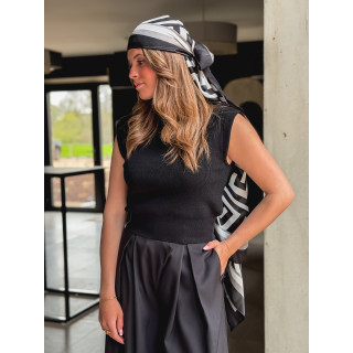 Foulard Valina - Noir