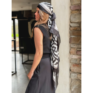 Foulard Valina - Noir