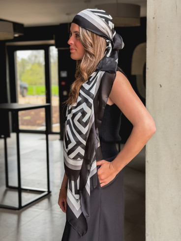 Foulard Valina - Noir Foulard Valina - Noir