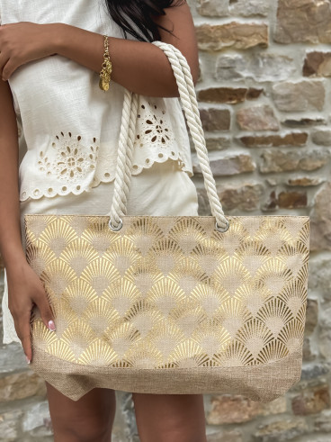 Sac de plage Cathy - Beige