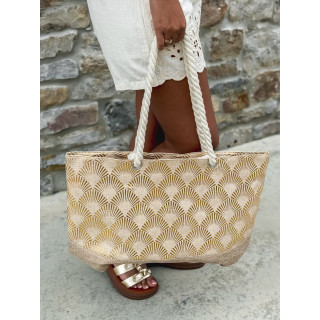 Sac de plage Cathy - Beige
