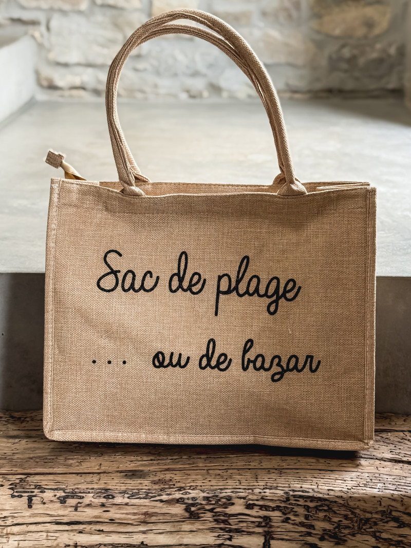 Sac de plage Zazou - Beige Sac de plage Zazou - Beige