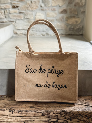 Sac de plage Zazou - Beige Sac de plage Zazou - Beige