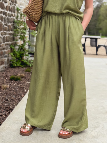 Pantalon Amalya - Vert Pantalon Amalya - Vert