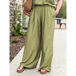Pantalon Amalya - Vert
