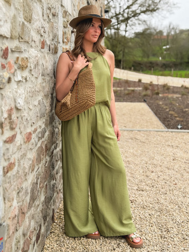 Pantalon Amalya - Vert Pantalon Amalya - Vert