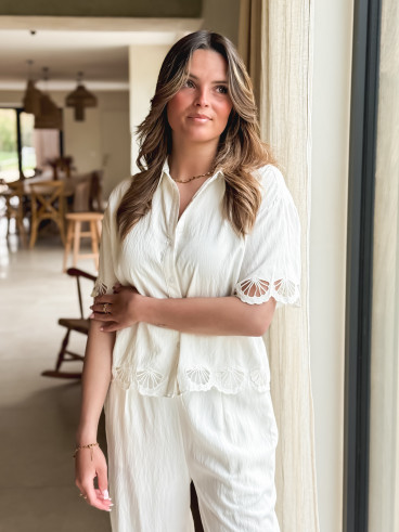 Chemise Nelsie - Ecru