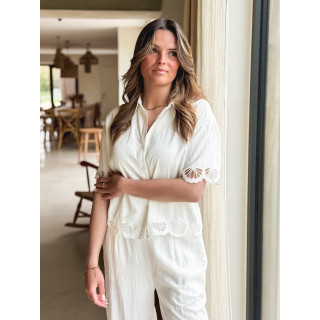 Chemise Nelsie - Ecru