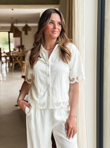 Chemise Nelsie - Ecru