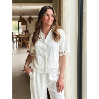 Chemise Nelsie - Ecru