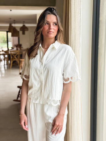 Chemise Nelsie - Ecru