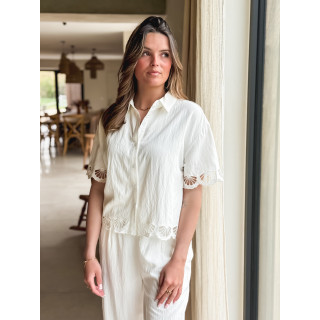 Chemise Nelsie - Ecru