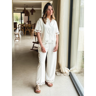 Chemise Nelsie - Ecru