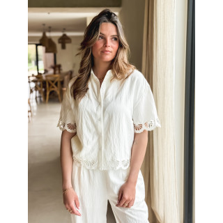 Chemise Nelsie - Ecru