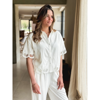 Chemise Nelsie - Ecru