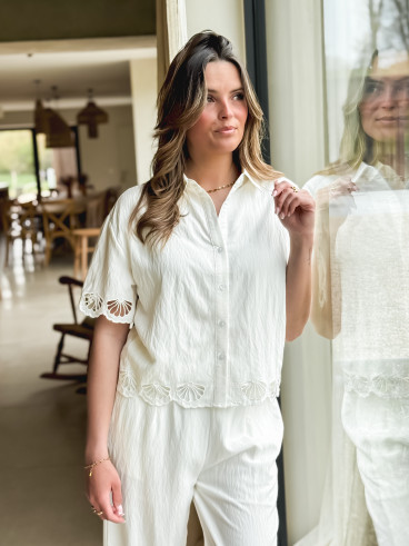 Chemise Nelsie - Ecru