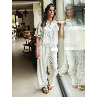 Chemise Nelsie - Ecru