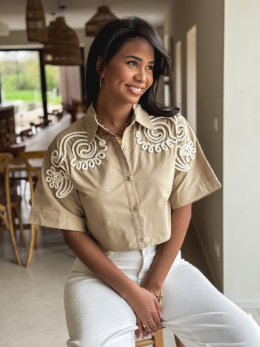 Chemise Donia - Taupe