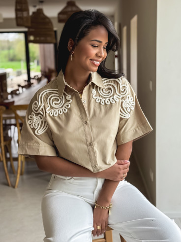Chemise Donia - Taupe